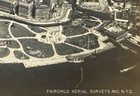 Vintage Fairchild Aerial Survey Photo Lower Manhattan Nyc Battery Park C 1930s