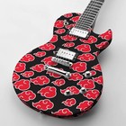 Japanese Red Akatsuki Cloud - 20  X 38  Hydrographic Film Hydro Dipping