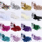 1440-8000pcs Pvc Flat Metallic Shiny Round Loose Sequins Clothes Sewing Wedding