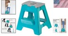 Elegant Yet Strong - Compact Folding Step Stool For Adults - 330 Lbs Capacity