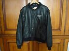 Vintage Eric Clapton Journeymen Tour 1990 Embroidered Crew Black Leather Jacket