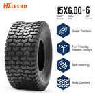 Set Of 4 15x6 00-6 20x8 00-8 Lawn Mower Tires Heavy Duty 4ply Tubeless Replace