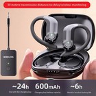 Wireless 2 4g In Ear Monitor System Live Stage Monitoring Stereo Hifi Earphones 