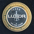 1998 Luxor  10 Silver Striker   Winged Goddess   0 999 Silver   0 60 Troy Oz 