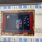 Home Sweet Home Felted Wool Wallhanging Pattern 14  X 20  Vtg The Good Life New