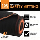 Construction Safety Debris Netting - 8 5 Ft X 150 Ft Scaffold Net Enclosure