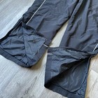 Nike Y2k Baggy Black White Stripe Track Pants Windbreaker Joggers Men s Size L
