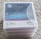 Hpe Lto-6 Ultrium 6 25tb Mp Worm Data Cartridge C7976a Barcoded  3 Tapes 