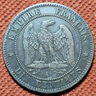 1857 A France 10 Centimes Napoleon Iii Coin Vf Km 771