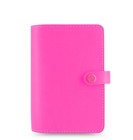 Filofax Personal Size Original Organiser Diary Fluoro Pink Leather 022431  b9