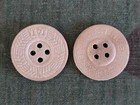 Wwii German Arbeitsdienst Pressed Paper 20mm Buttons  lot Of 5  Rad Uniform Asis