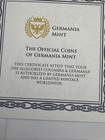 2019 1oz  9999 Silver Allegories     Columbia   Germania Bu W  Coa