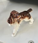 Vintage Springer Spaniel Figurine Brown And White Dog