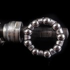 4pcs 1 4  X 9 Ball Bike Crank Bearings Silver Bottom Bracket Repair Parts