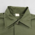 Vintage Us Army Shirt Mens Small Green Utility Durable Press Og-507 Military 70s