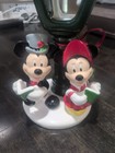 Teleflora Disney Mickey Minnie Mouse Christmas Street Light Candle Votive Holder
