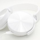 Headset 3 5mm Headphone Microphone Stereo Sound Gaming Foldable Screw Pc    White