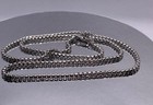 Round Box Chain 22  Long 925 Sterling Silver Made In Italy