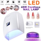 White Nail Dryer Led Lamp Uv Light Polish Gel Curing Machine Electric Manicure
