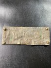    antique Small Bronze Plaque Of 18th Century French Village Scene