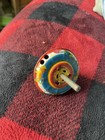 Vintage Mini Tin Litho Spinning Top