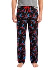 Men s Marvel Spider-man Lounge Pants Mens Pajama Sleepwear All Over Print Black