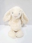 Jellycat London Buttermilk Bashful Bunny 12  Medium Pale Yellow Rare Plush