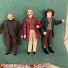 Dolls House Miniature Three Gentleman   1 12 Artisan Handmade 