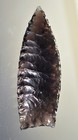Authentic Modern Reproduction Of Pre 1600 Utah Obsidian Arrowhead