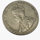 1929 Canadian Five 5 Cents Coin Canada George V Low Mintage Lot B7-60