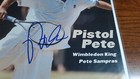 Pete Sampras Signed Sports Illustrated Magazine Jsa Coa