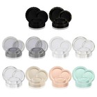 Elegant Vintage Disposable Plastic Plates Wedding Party Value Sets 120 Pcs