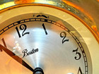Vintage Brass Boston Chelsea Clock Company Shipstrike Clock
