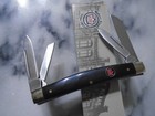 Robert Klaas Kissing Crane 4 Blade Congress Pocket Knife Kc2426 Black Delrin New
