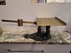 Antique 19thc Painted Cast Iron   Brass Fairbanks Postal Service Scale  Nr