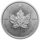 2026 Canada Silver Maple Leaf - 1 Oz -  5 - 1 Roll - Twenty-five 25 Bu Coins