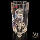 Bud Light Anheuser-busch Spuds Mackenzie Usa Skiing Glass Beer Mug Stein