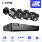 Annke 5mp Lite 8ch Dvr 1080p Security Camera System Outdoor Color Night Vision