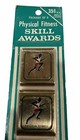 Pack Of 6 Vintage Physical Fitness Skill Award Belt Loop Boy Scout Bsa 412