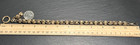 Unique W sb Star 1 10 Gold Filled Thick Patterned Oval Link Watch Chain H527