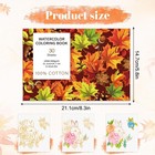Watercolor Coloring Book For Adults  A5  30 A5  8 3 X 5 8 Inch   White
