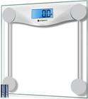 Bathroom Scale Weight Digital Large Lcd Backlight Display Tempered Glass 400 Lbs