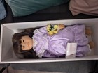 Pleasant Company American Girl Samantha Parkington 18  Doll In Flower Girl Dress