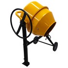 3 7 Cu  Ft Concrete Drum Mortar Steel Cement Sand Rock Fodder Stucco Mixer 110v