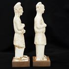 Pair Of Chinese Tang Terracotta Warrior Figures 618 To 907
