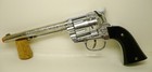 Vintage 1950 s Heavy Die Cast 6-shot Hubley Ric-o-shay 45 Cap Gun