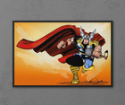 Thor Asgardian God Of Thunder Premium Giclee Print Poster 11x17 Marvel Wall Art