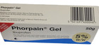 Ibuprofen Topical Gel 5  Rapid Pain Relief Back Rheumatic Muscular Phorpain 50g