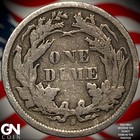 1868 S Seated Liberty Dime Z6375