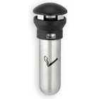 Rubbermaid Commercial Fg9w3200ssbla Infinity Cigarette Receptacle  19 32 Gal  